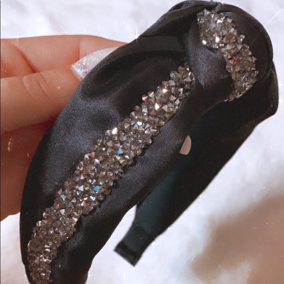 Crystal headband hand made 🖐  NEW chrome - Picture 2 of 6